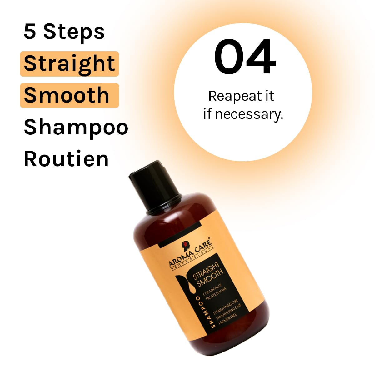 AROMA CARE STRAIGHT SMOOTH SHAMPOO 250ML