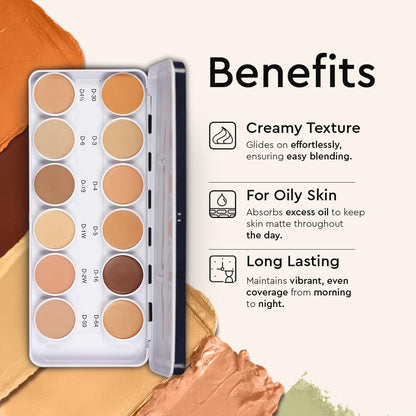 C2P DERMA BASE PALETTE - METAL
