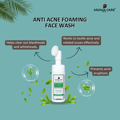 AROMA CARE ANTI-ACNE FOAMING FACE WASH 150ML