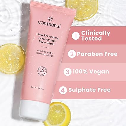 COMMUNAL GLOW ENHANCING NIACINAMINDE FACE WASH 100GM