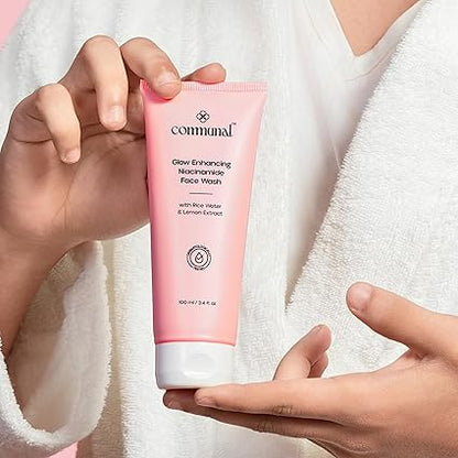 COMMUNAL GLOW ENHANCING NIACINAMINDE FACE WASH 100GM