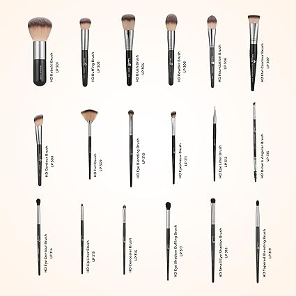 LONDON PRIME HD Premium Brush Set (18 Pcs)