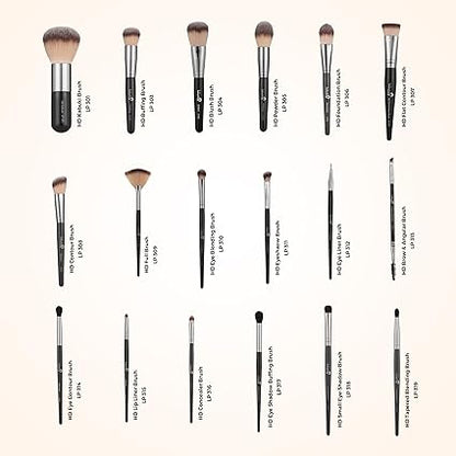 LONDON PRIME HD Premium Brush Set (18 Pcs)