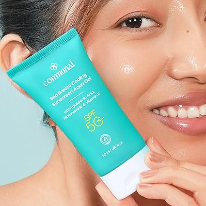 Communal Sea Breeze Cooling Sunscreen Aqua Gel 50ML