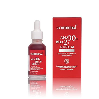 Communal AHA 30+ & BHA 2% Peeling Serum