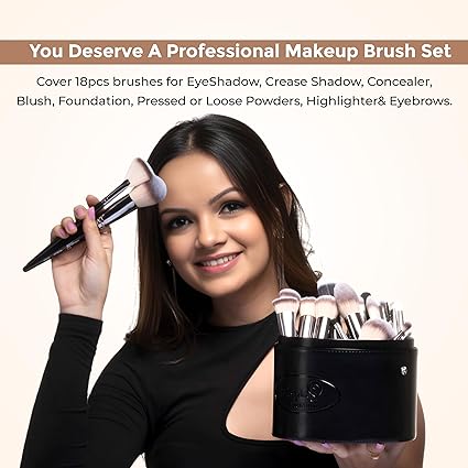 LONDON PRIME HD Premium Brush Set (18 Pcs)