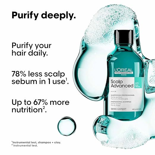 L'Oreal SE SCALP A-OILY SHAMP 300ML