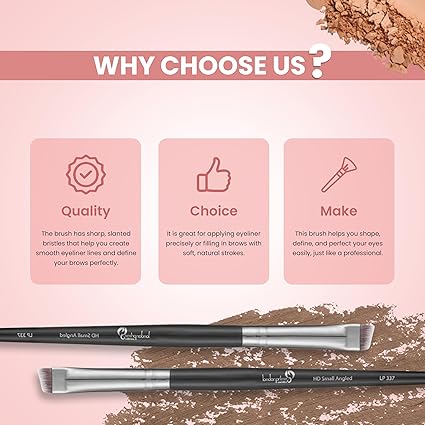 London Prime HD Small Angled Brush [LP 337]