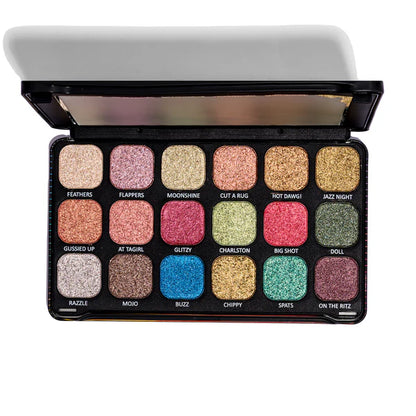 EUROPE GIRL 18 COLOUR EYESHADOW PALETTE - GLOW ON