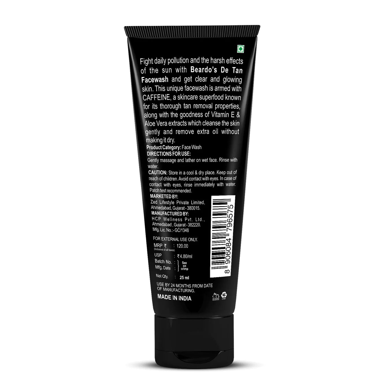 Beardo De-Tan Facewash for Men