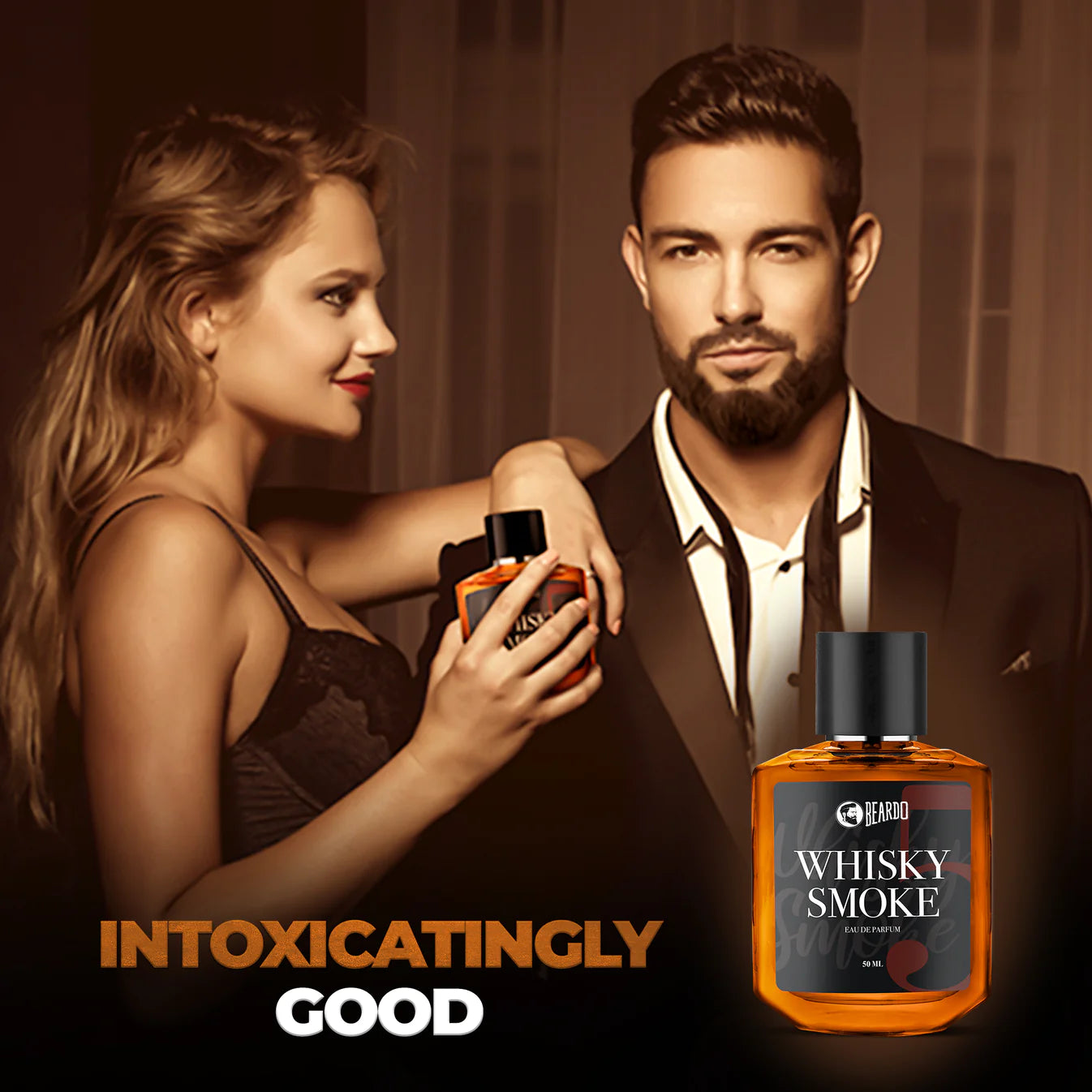 Beardo Whisky Smoke Perfume EDP Trio