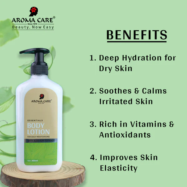 AROMA CARE ALOVERA EXTRACT BODY LOTION 300GM
