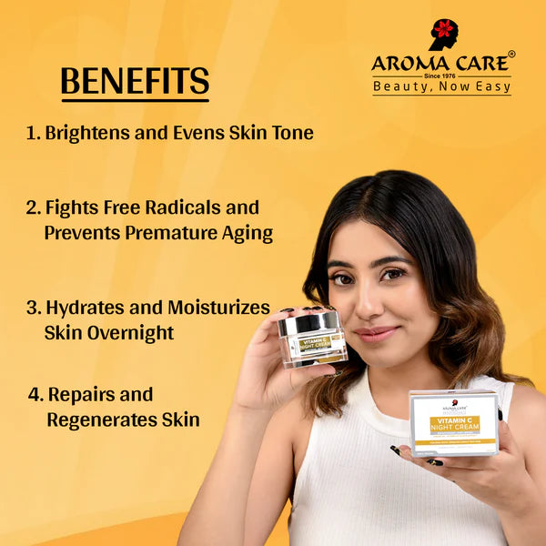 AROMA CARE VITAMIN C NIGHT CREAM (50g)