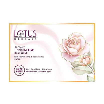 LOTUS HERBAL BRIDALGLOW KIT 4 IN 1
