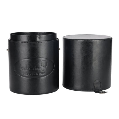 LONDON PRIME COSMETICS BRUSH HOLDER CYLINDER SHAPED BLACK ( MEDIUM )
