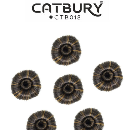 Catbury Round Rose Bun