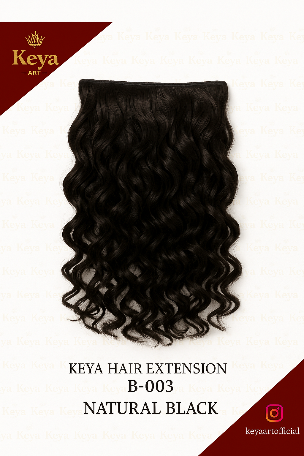 KEYA HAIR EXTENSION B-003