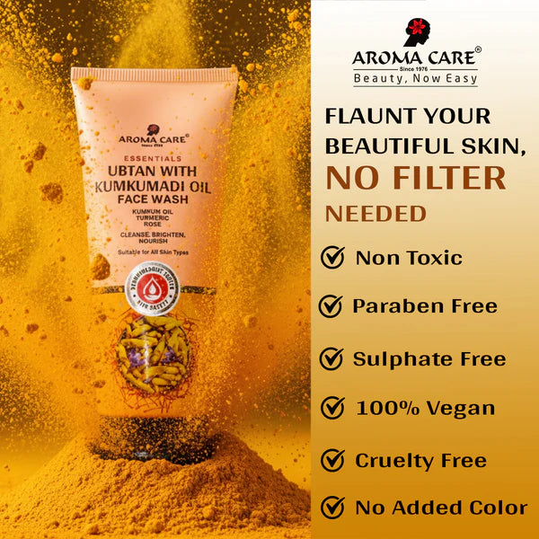 Aroma Care Ubtan With Kumkumadi Oil Face Wash 50ml