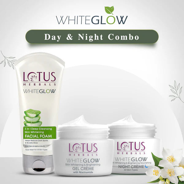 Lotus Herbal WhiteGlow Day and Night Combo Pack