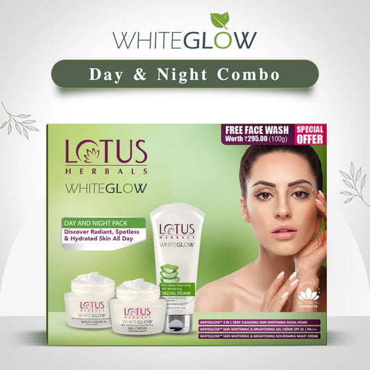 Lotus Herbal WhiteGlow Day and Night Combo Pack