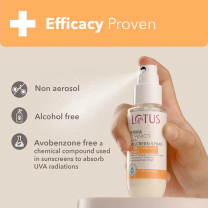 LOTUS HERBAL BOTANICS SUNSCREEN SPARY SPF-50 50ML