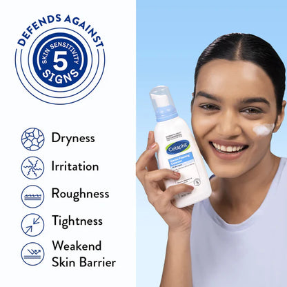 Cetaphil Gentle Foaming Cleanser for Dry to Normal Sensitive skin (236ml)