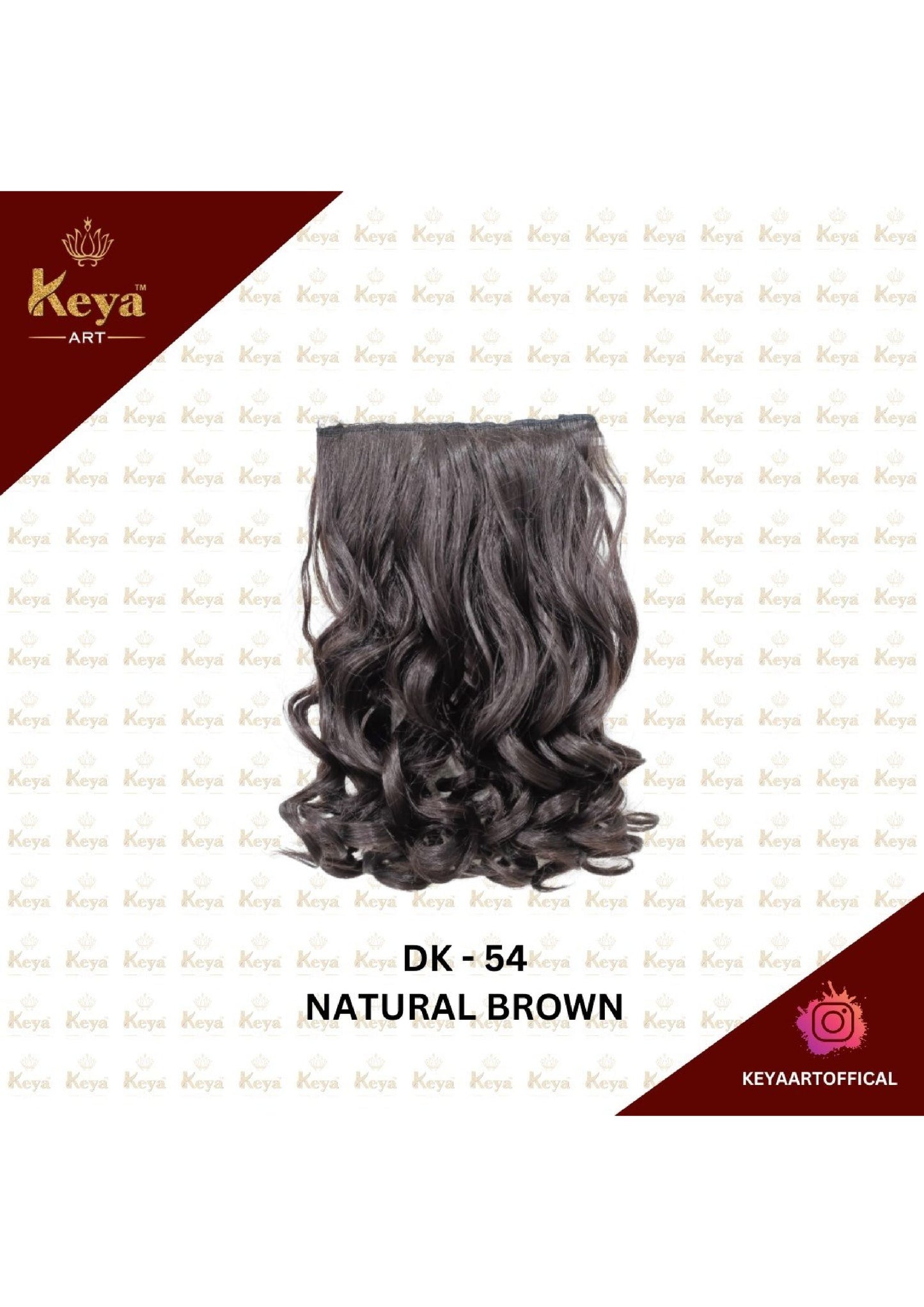 KEYA HAIR EXTENSION DK-54