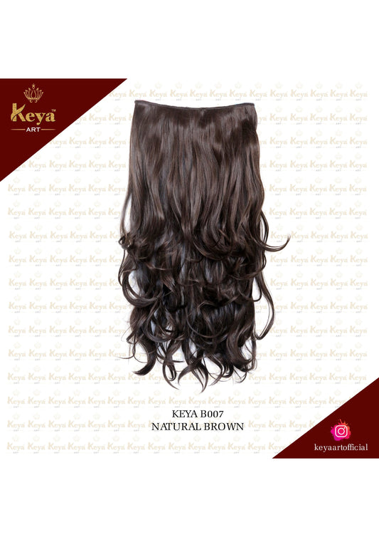 KEYA HAIR EXTENSION B-007 (Natural Brown)