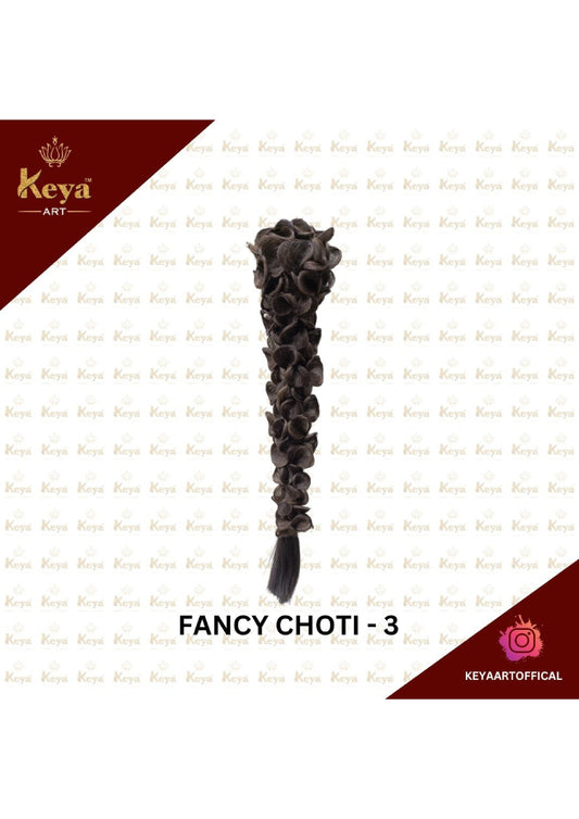 KEYA HAIR EXTENSION FANCY CHOTI - 3