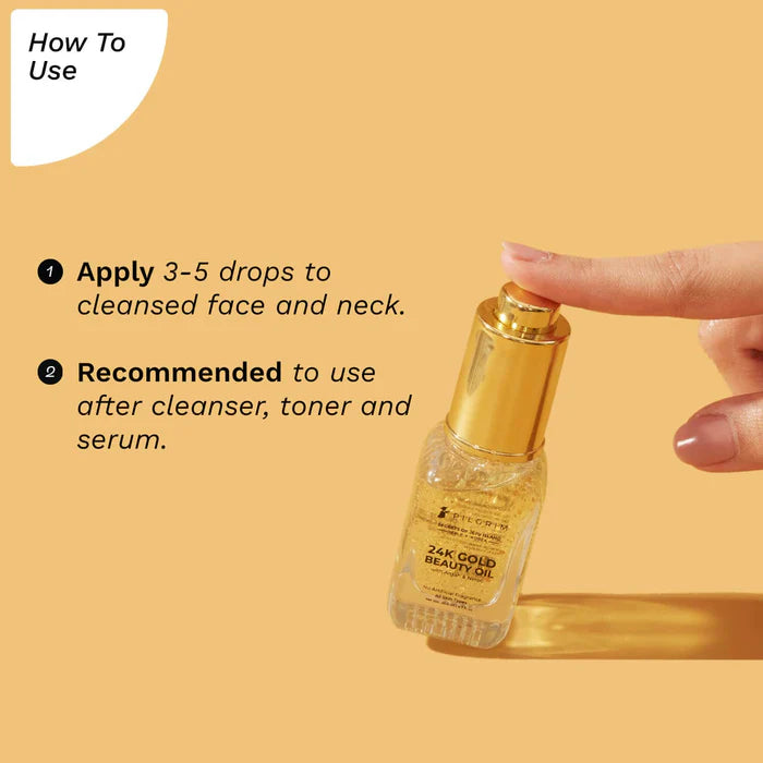 PILGRIM 24 K GOLD BEAUTY OIL