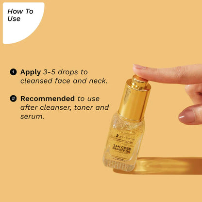 PILGRIM 24 K GOLD BEAUTY OIL