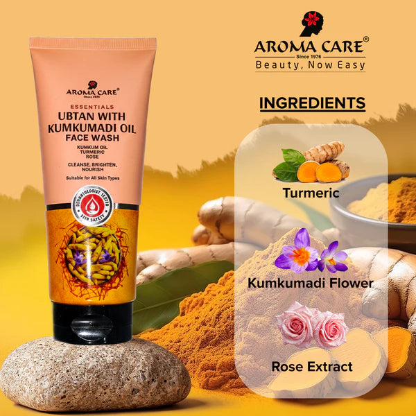 Aroma Care Ubtan With Kumkumadi Oil Face Wash 50ml