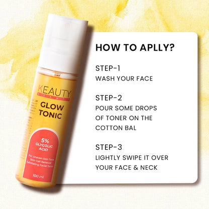KEAUTY BEAUTY GLOW TONIC TONER