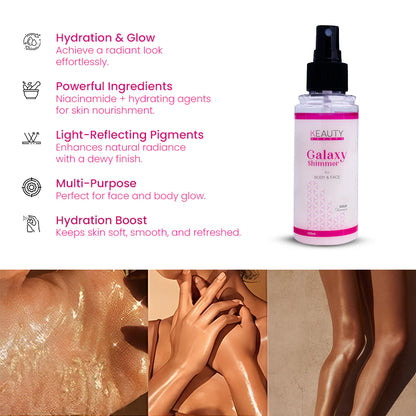 KEAUTY BEAUTY SILVER GALAXY SHIMER