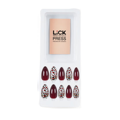 LICK NAILS Chromatic With Peach Pink Press on Nails