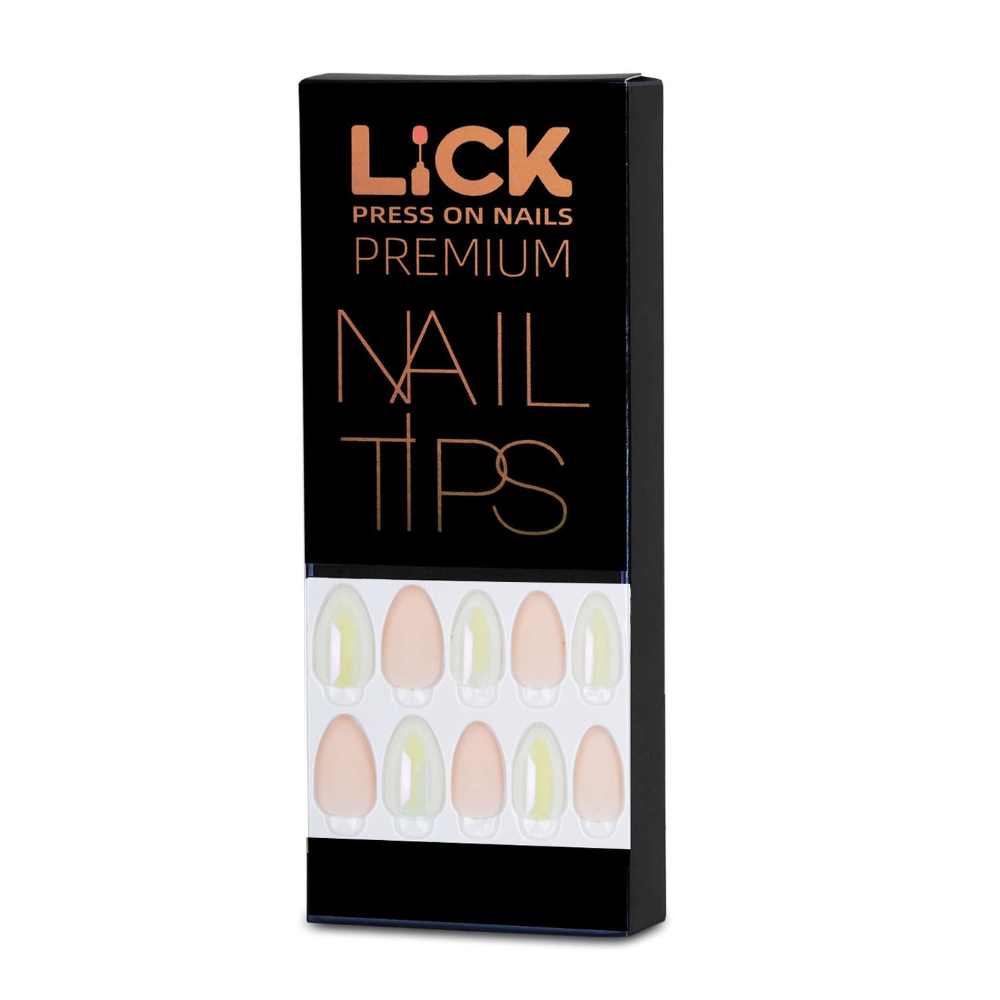 LICK NAILS Lavender Chromatic Press on Nails