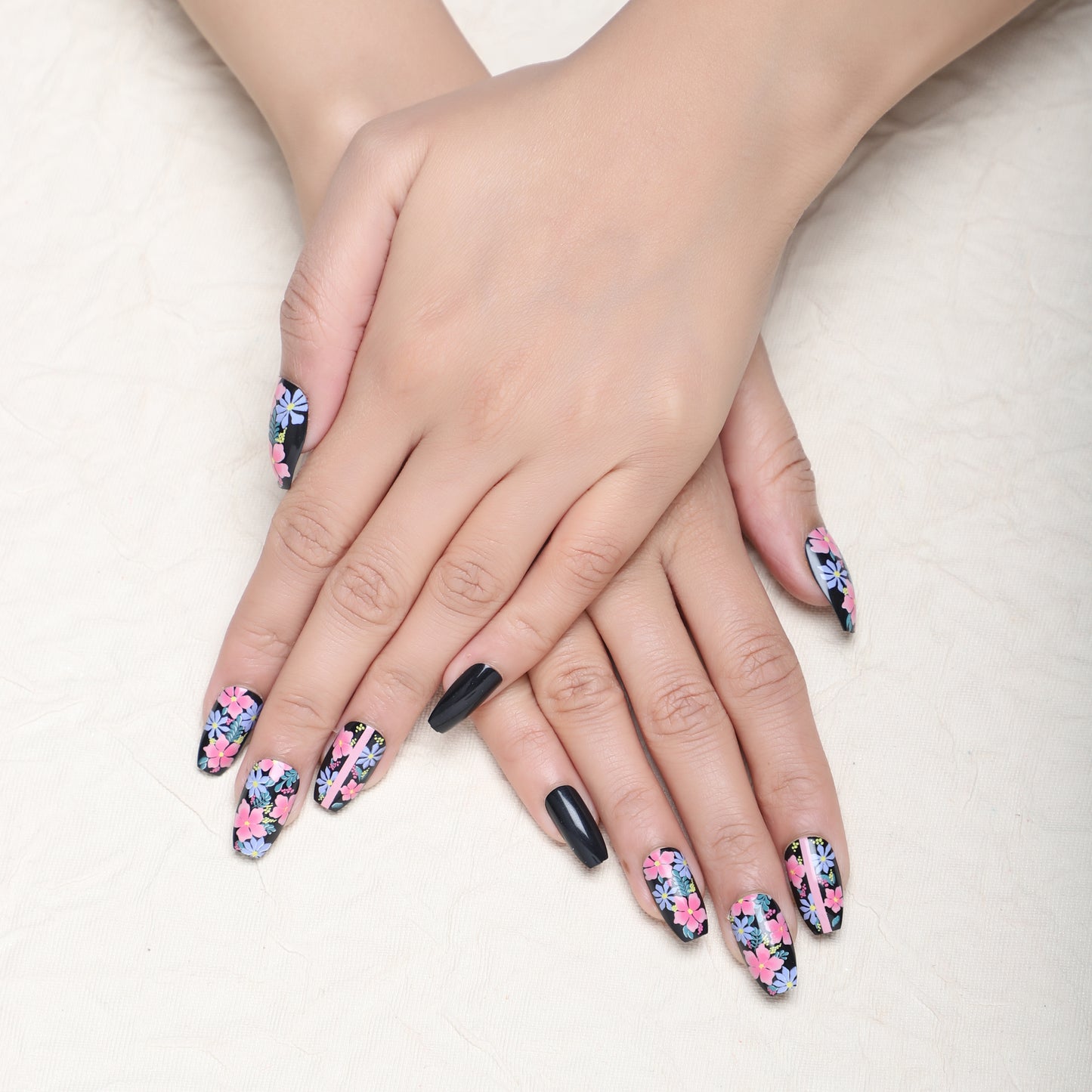 LICK NAILS French Style White Nail Press on Nails