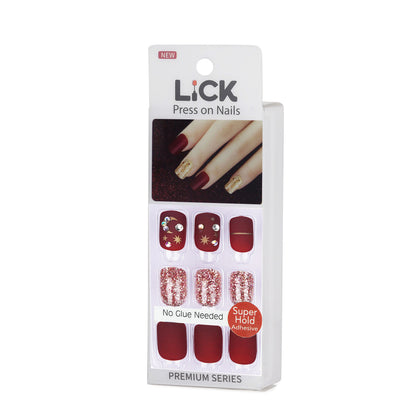LICK NAILS Flawless Matte Finish Press On Nails