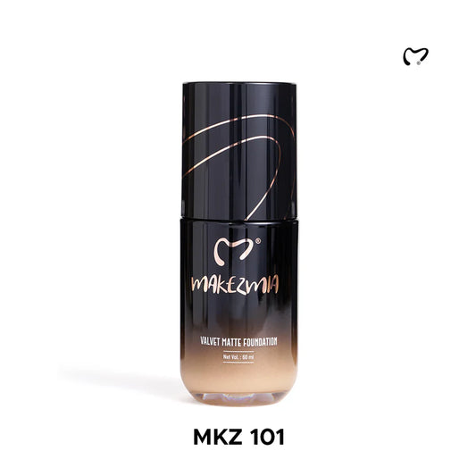 MAKEZMIA VALVET MATTE FOUNDATION MKZ 101