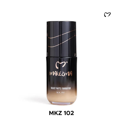 MAKEZMIA VALVET MATTE FOUNDATION MKZ 101