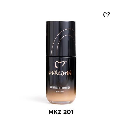 MAKEZMIA VALVET MATTE FOUNDATION MKZ 201