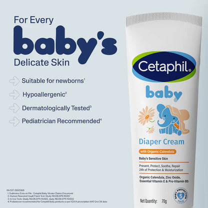 Cetaphil Baby Diaper Cream 70gm