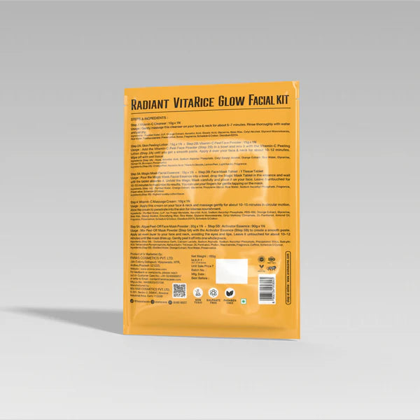 AROMA CARE RADIANT VITARICE GLOW FACIAL KIT 185GM
