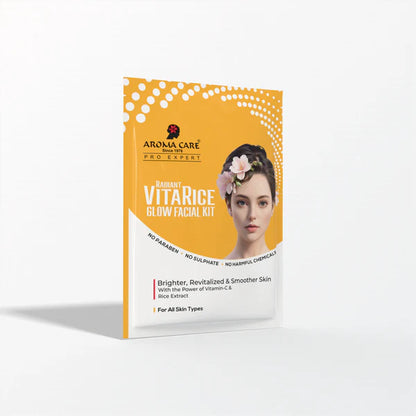 AROMA CARE RADIANT VITARICE GLOW FACIAL KIT 185GM