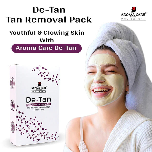 AROMA CARE DE-TAN TRIPLE ACTION TAN REMOVAL PACK 72GM