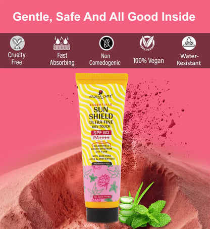 Aroma Care Sun Shield Ultra Fine Dry Touch SPF 60 PA++++
