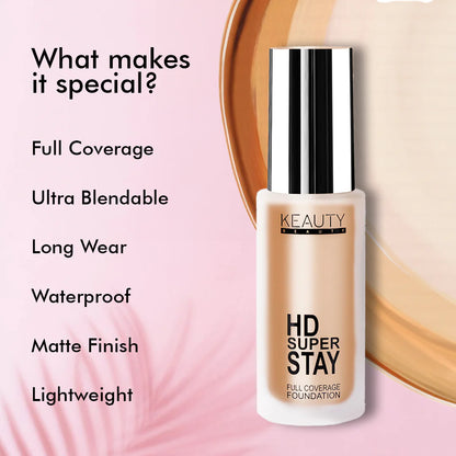 Keauty Beauty Super Stay Full Coverage Foundation