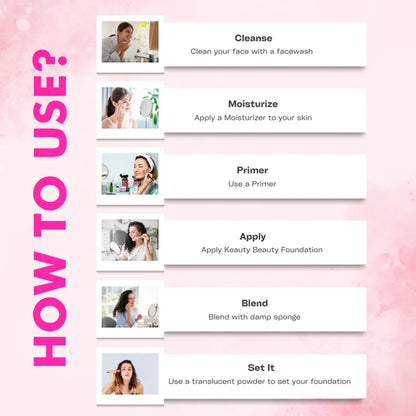 Keauty Beauty Super Stay Full Coverage Foundation