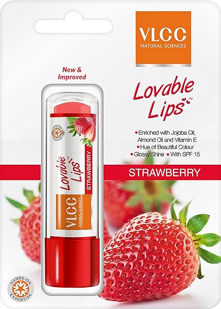 VLCC LOVABLE LIP BALM STRAWBERRY WITH SPF