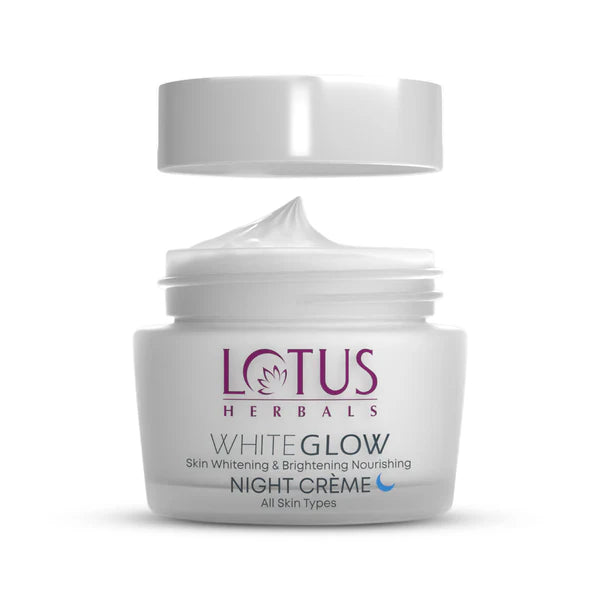 Lotus Herbal WhiteGlow Skin Brightening & Nourishing Night Cream 60GM